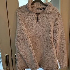 Sherpa Pullover Sweater Shacket